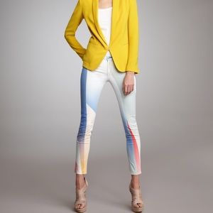 ❌SOLS❌RAG AND BONE JEAN 27 White Goetz Print